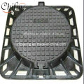 Square Ductile Cast Iron D400 Manhole Cover with Frame